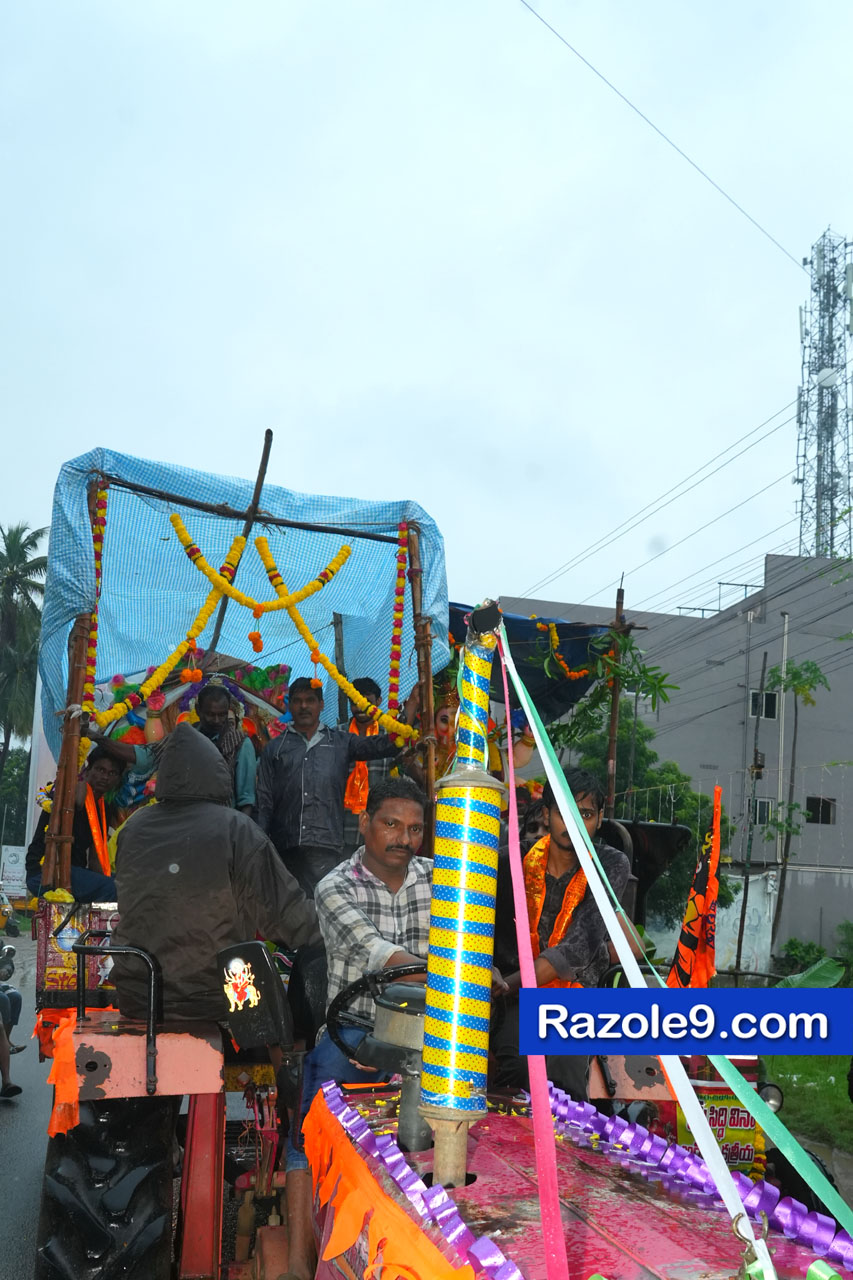 Razole Taluka Ganesh Nimajjanam